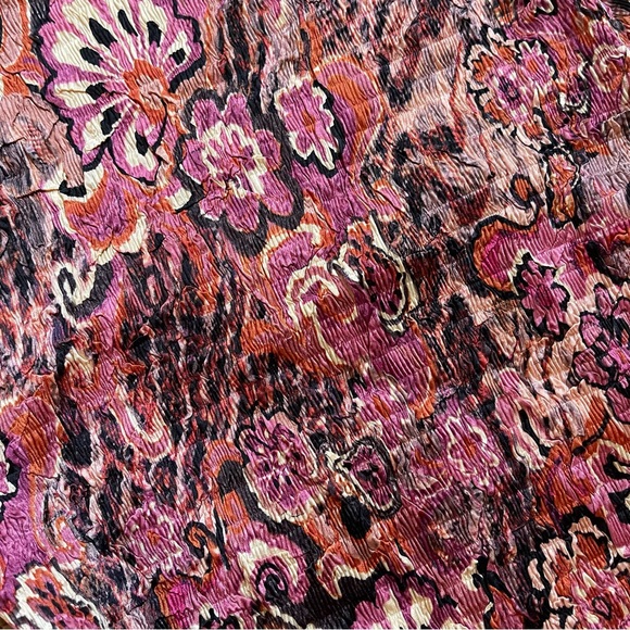 Alberto Makali Pink and Orange Floral Blouse - Picture 6 of 6